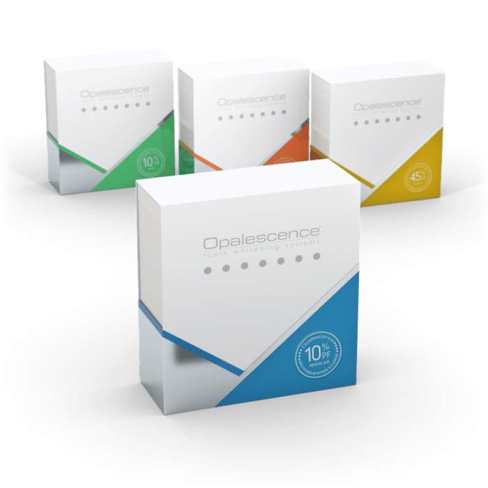 Opalescence® teeth whitening systems in various formulations, offering professional-grade whitening for a brighter smile. A trusted choice for teeth whitening in North Canton, Ohio.